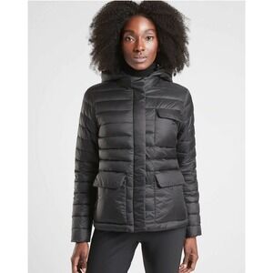 Athleta Pulse Reversible Down Jacket XS NWT